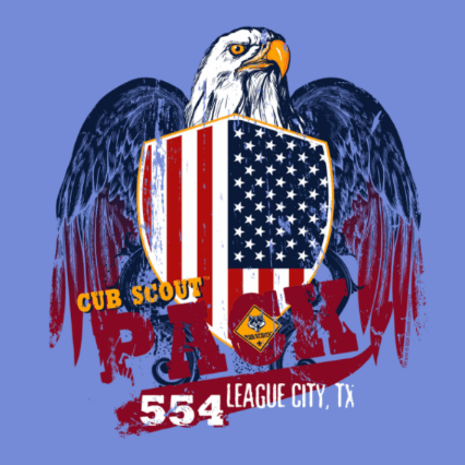 Cub Scout Pack 554 logo